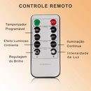 Kit 3 Velas LED com Sensor Automático